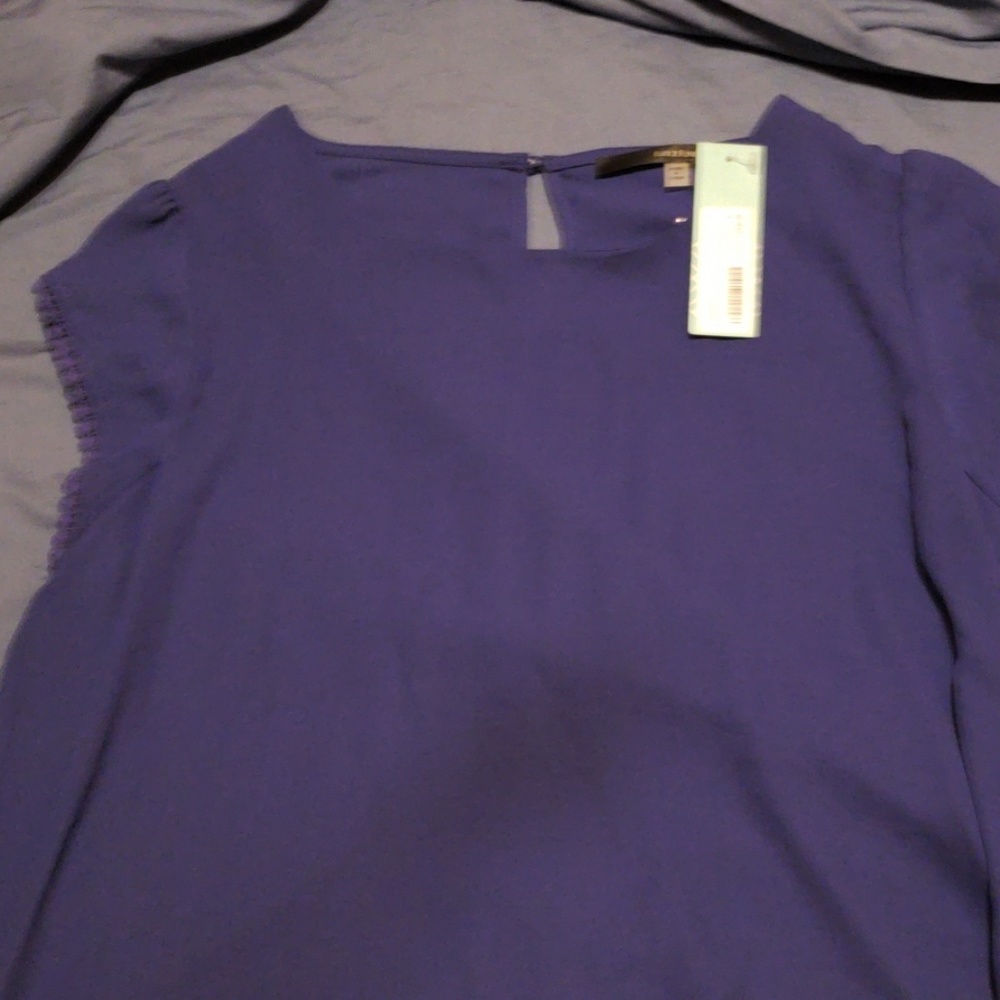 Cobalt blue blouse